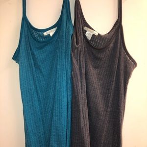 TWO tank tops